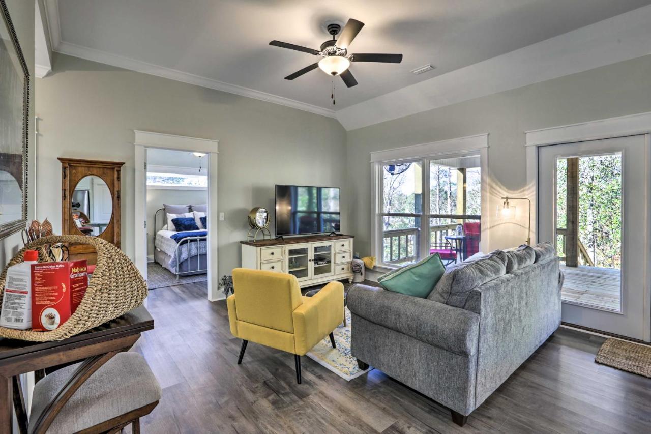 White Oak Creek Home With Views, Deck And Pool Access! Eufaula Exterior foto